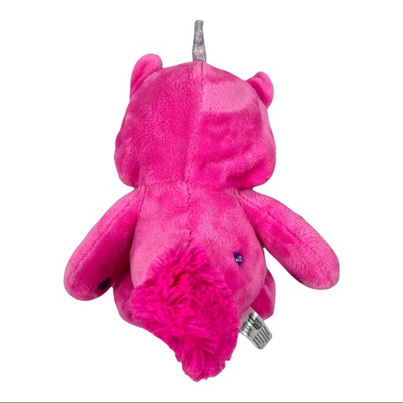 Care Bears 14” Share Bear Unicorn 2021 Hoodie Friends Collector Purple Plush EUC - Picture 2 of 9